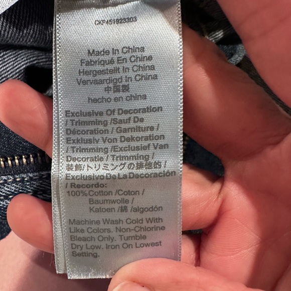 MADEWELL SMALL WOMENS Denim Jumpsuit with Front Zipper - Picture 8 of 12